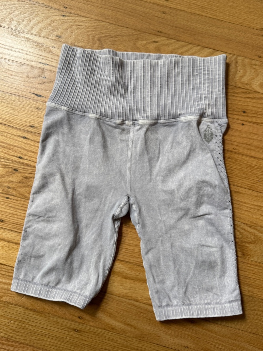 FP movement High-Waist Ribbed Biker Shorts XS/S
